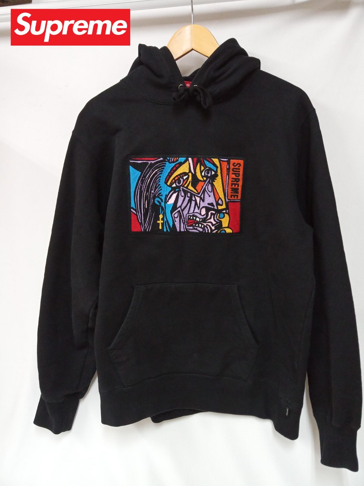 Supreme パーカー ピカソ 泣く女 Chainstitch Hooded Sweatshirt