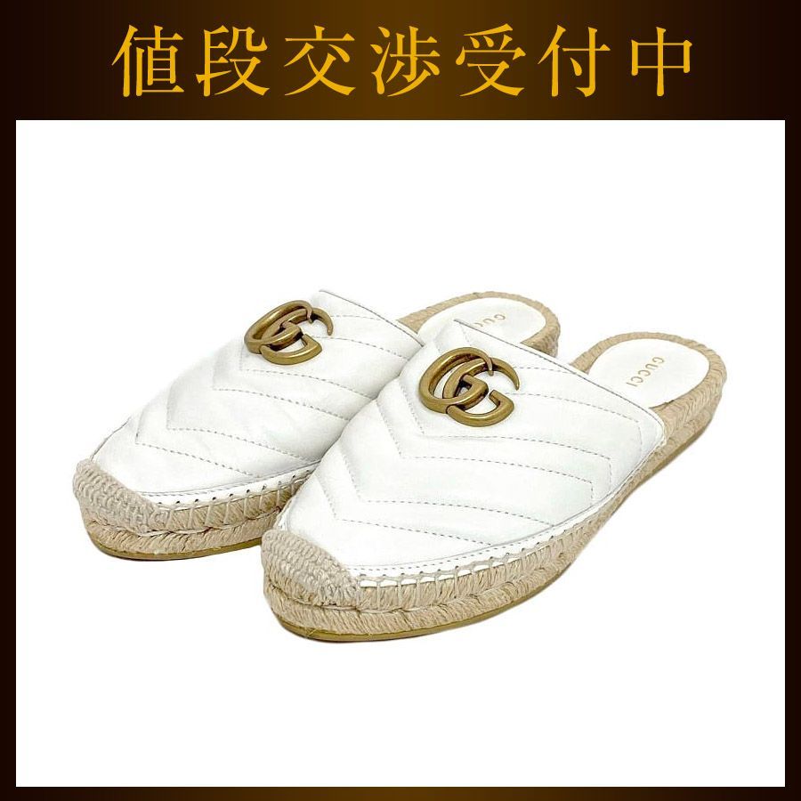 『新品未使用』GUCCI エスパドリーユGGマーモント551881 新品未使用』GUCCI エスパドリーユGGマーモント551881 - メルカリ