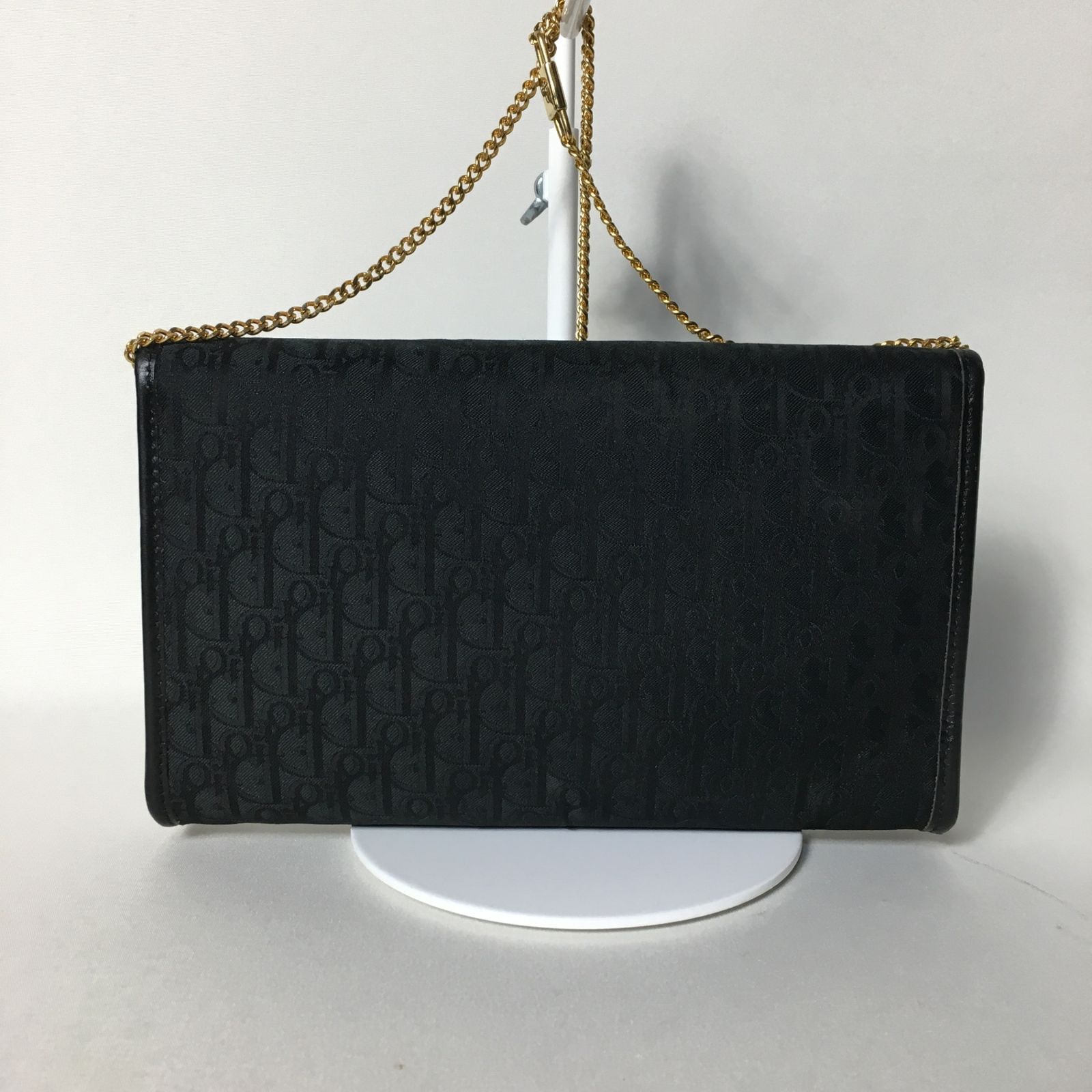 2505-89｜美品｜ディオール ショルダーバッグ ブラック
