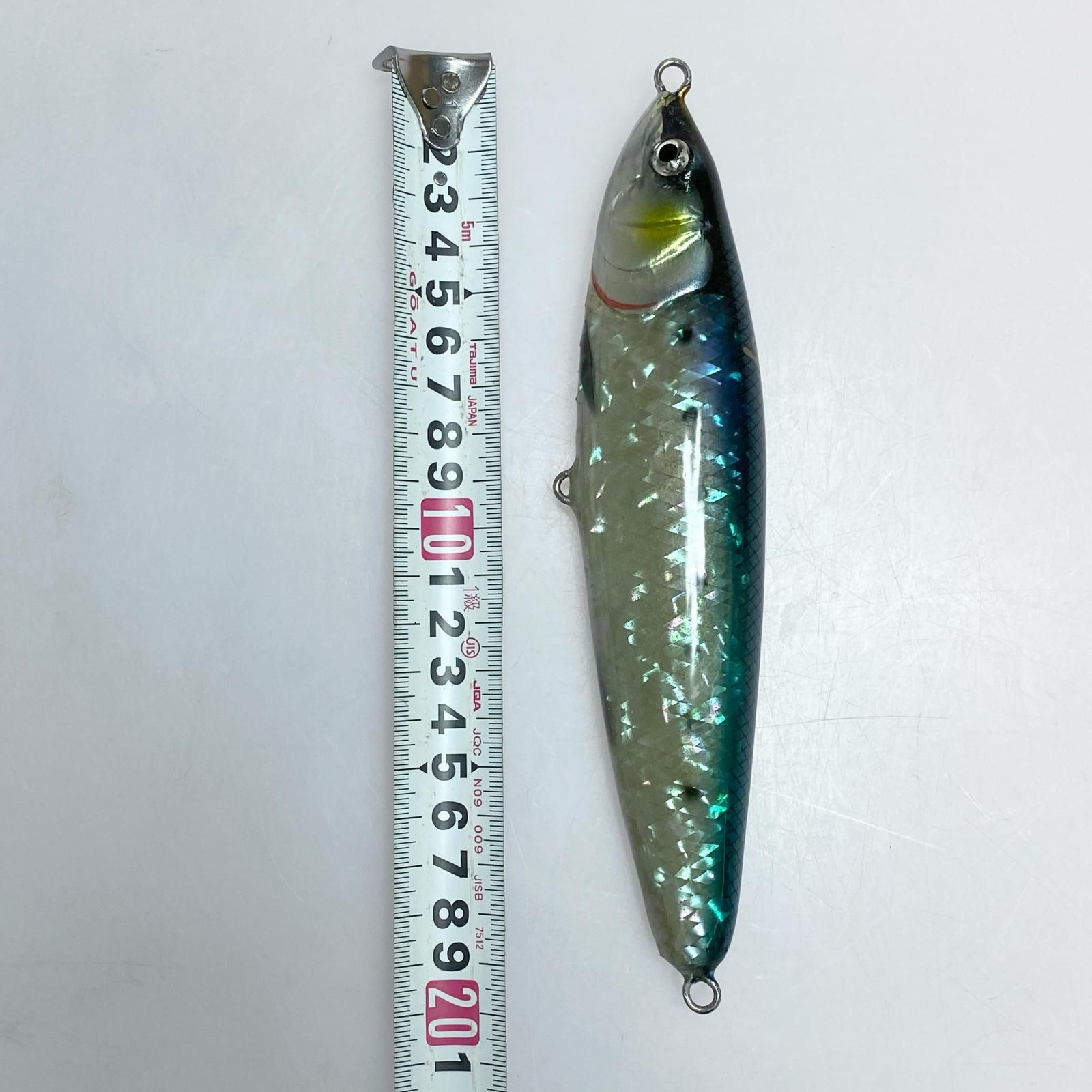 V3 サーディン マイワシ 高瀬貝 180F 80g ガストン H72 ガストン V3 Sardine 180F マイワシシェル マグロルアー 程度B
