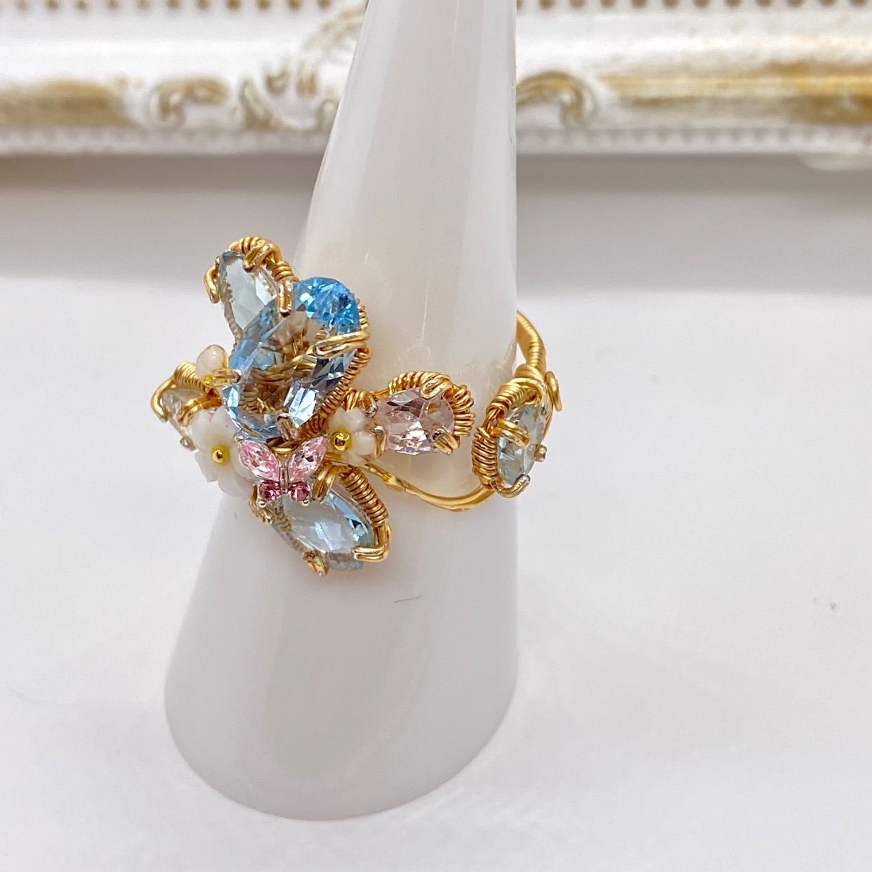 ワイヤーアートリング14〜15号