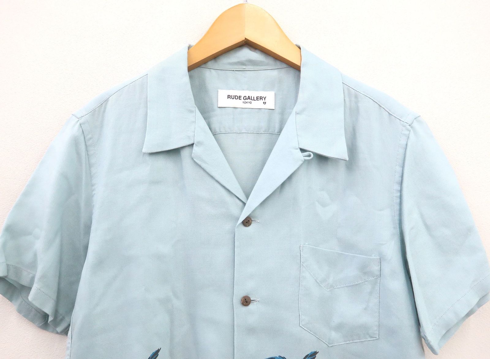 RUDE GALLERY ルードギャラリー 18SS FLAMINGO ALOHA SHIRT アロハシャツ 2 WWW_OLIVIERBERNSTEIN_COM