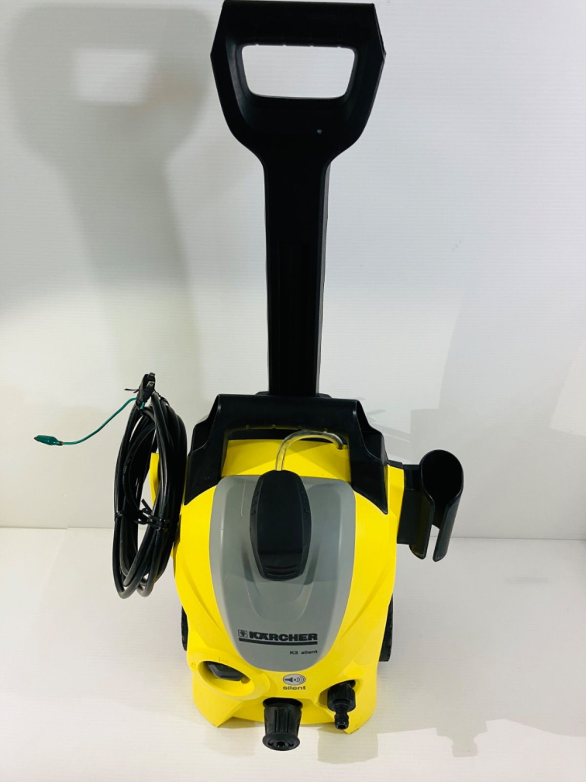 ☆ 最終お値下げ ケルヒャー KARCHER 家庭用高圧洗浄機 K3 SILENT ご家庭の ベランダ 車庫 車 壁 塀 綺麗に 落ちる  ※東日本のみ使用可能 ケルヒャージャパン株式会社 中古品 現状品 12.8kg ☆ - メルカリ