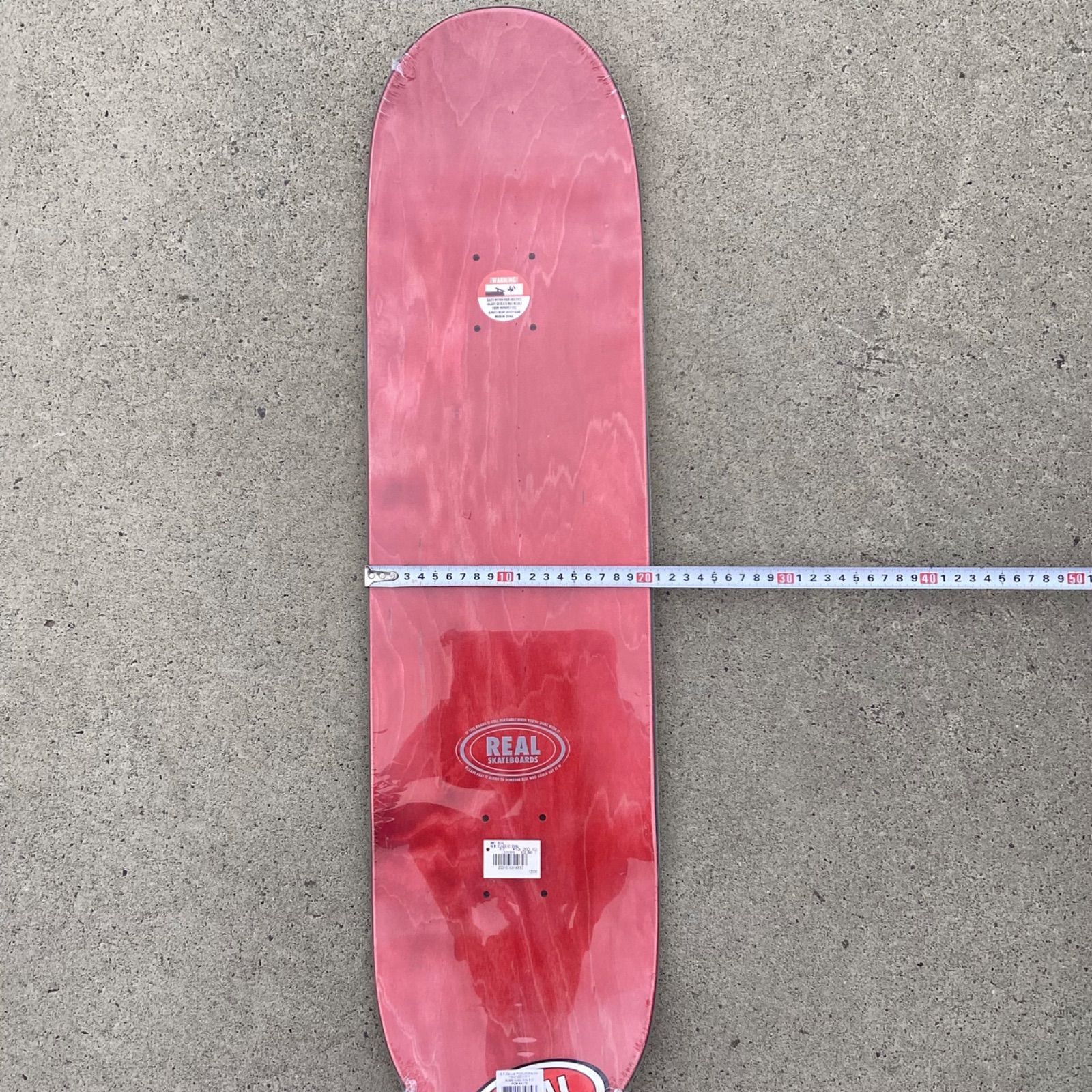 ムラサキパーク公式】REAL DECK TEAM CLASSIC OVAL RED 8.12