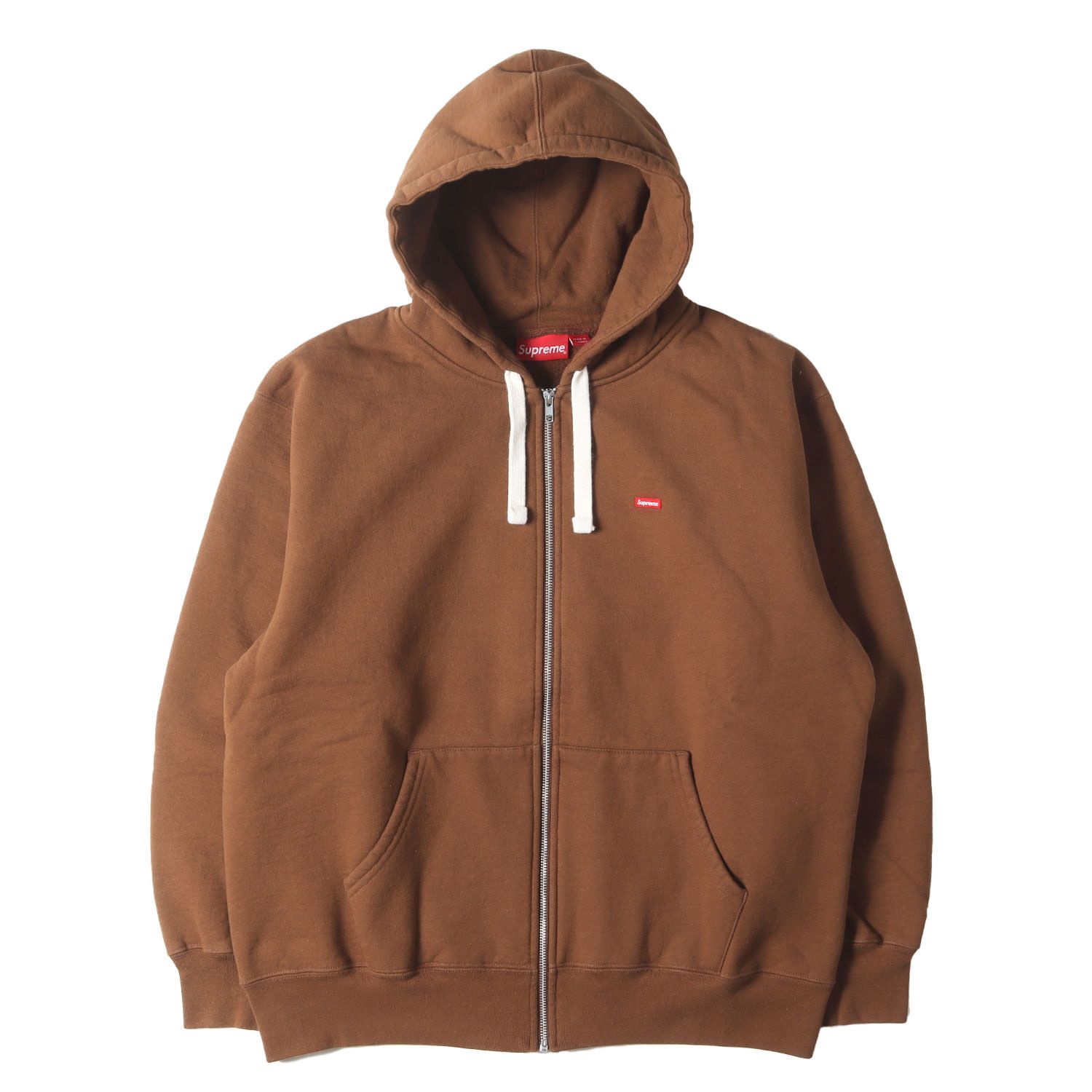 美品】Supreme シュプリーム パーカー ブラウン サイズ:XL