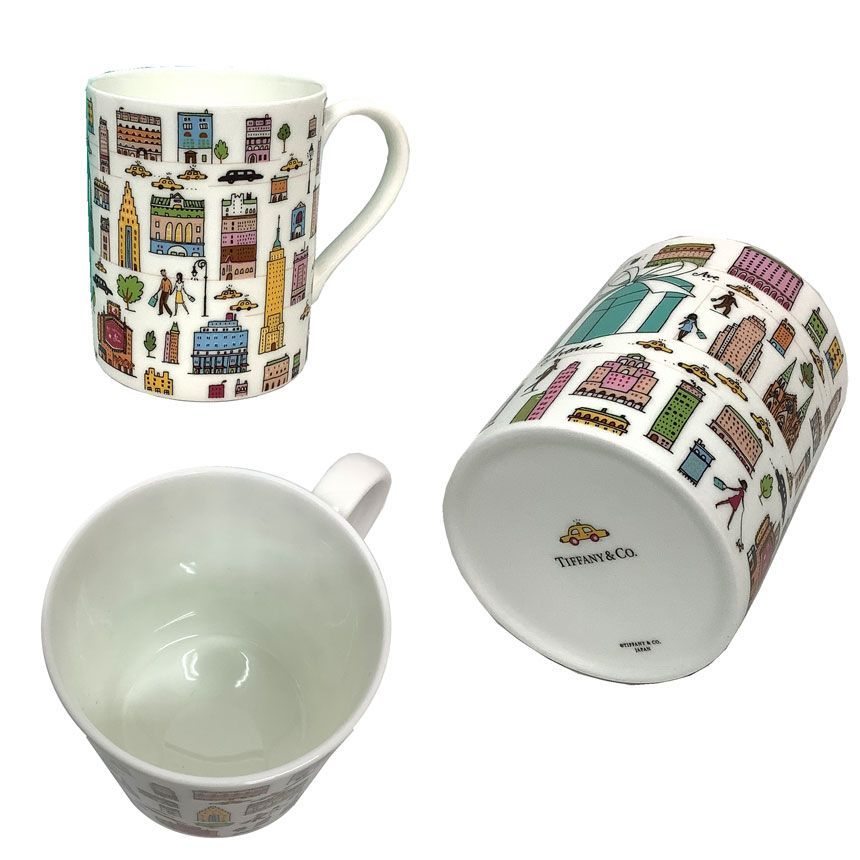 ティファニー 5THアベニュー マグカップ 単品 未使用 aq11127