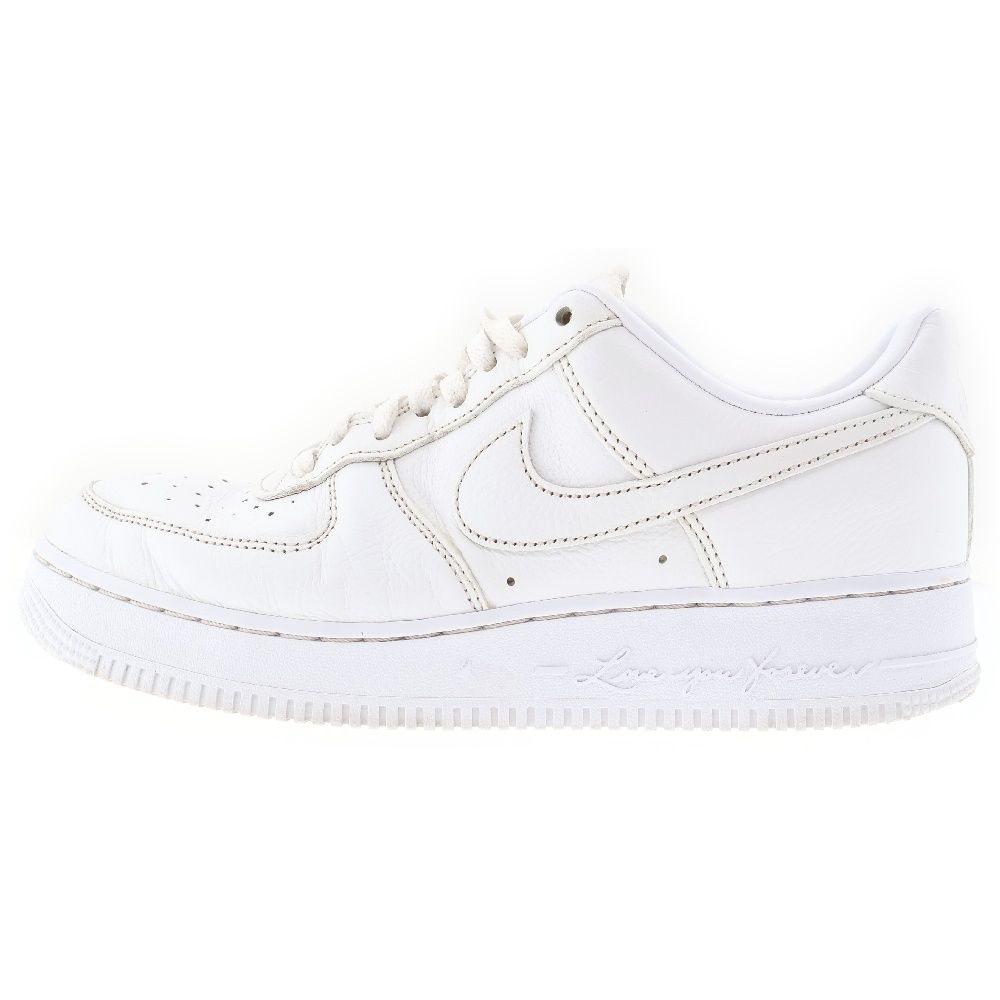 NIKE (ナイキ) AIR FORCE 1 LOW SP DRAKE NOCTA CZ8065-100 ドレイク ノクタ エアフォース1 ロースペシャル ローカットレザースニーカー ホワイト US9/27cm