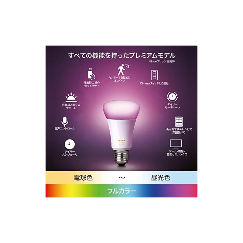 新着商品】Philips Hue(フィリップスヒュー) スマート電球 スマート
