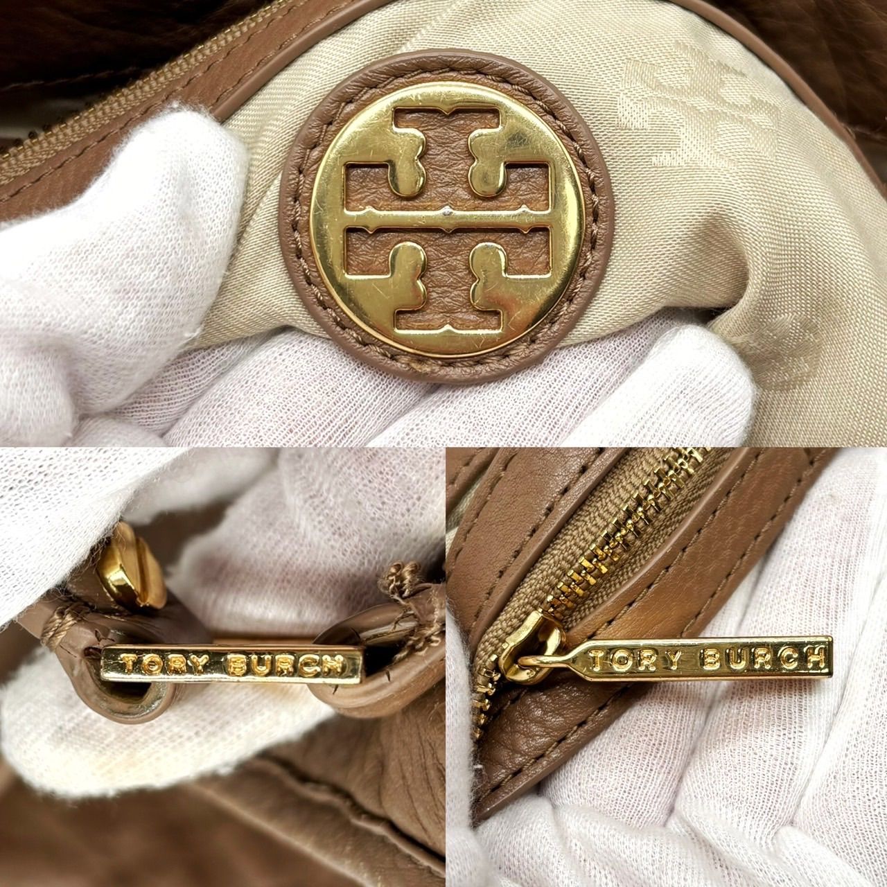 良品】 TORYBURCH トリーバーチ トートバッグ ハンドバッグ ショルダー 