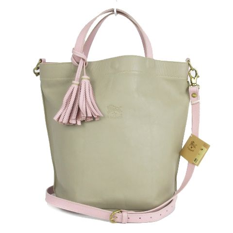 イルビゾンテ IL BISONTE 2way レザートートバッグ ショルダー 
