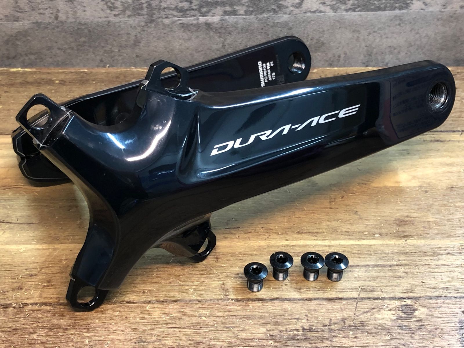 IX525 シマノ SHIMANO デュラエース DURA-ACE FC-R9100 175mm クランクアーム 刻印”OJ|OK” リコール検査済
