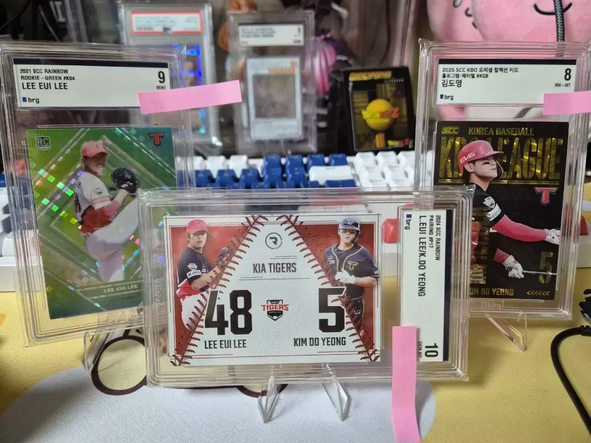 KIAタイガース キア タイガース タイガース 金 倒永 キム ドヨン 李義理 イ ウィリ カード