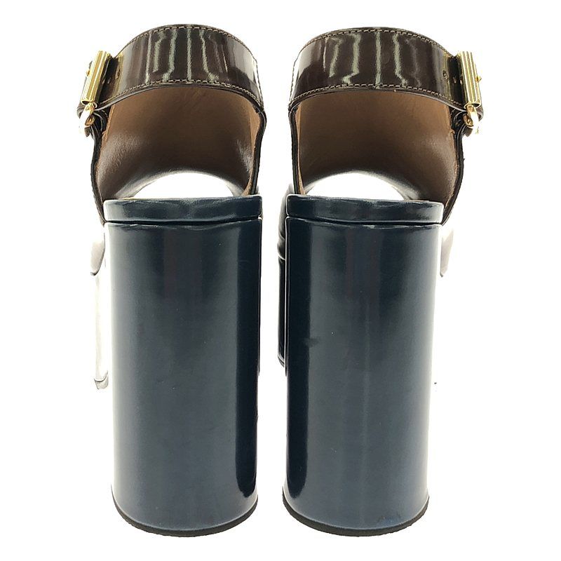 MARNI マルニ コンフォートサンダル size36 MARNI マルニ サンダル 36(22.5cm位) 紺x黄