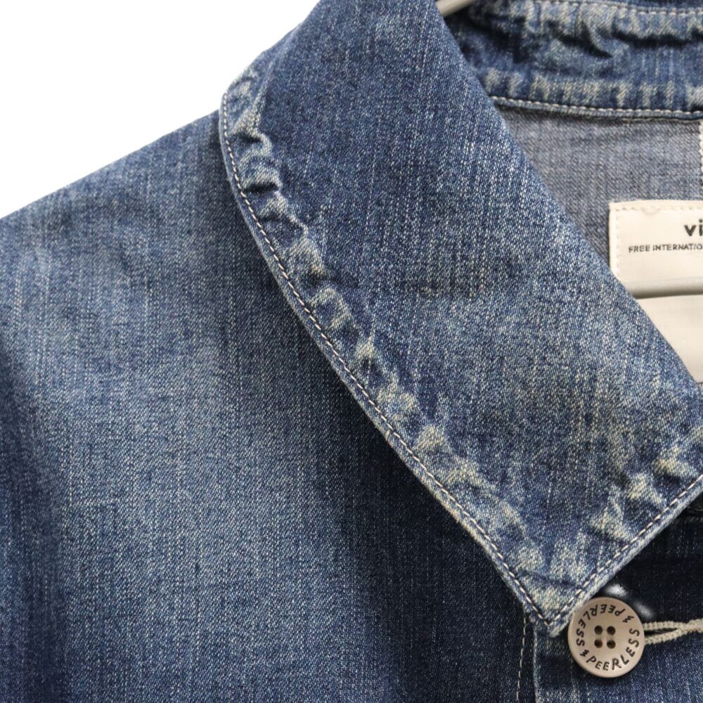 VISVIM (ヴィスヴィム) 19SS GREASE MONKEY COAT DRY DENIM グレース 
