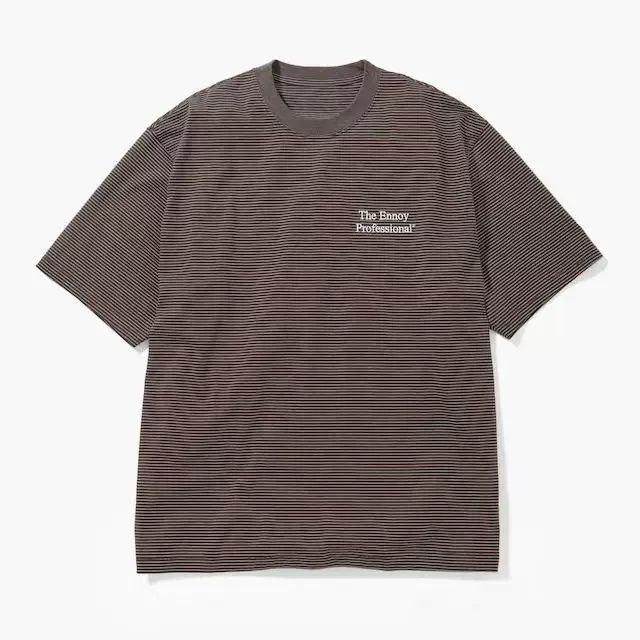正規品 21AW Ennoy L/S BORDER T-SHIRTS L ロンT ENNOY エンノイ 21AW L/S Border Tee ロングスリーブ 長袖