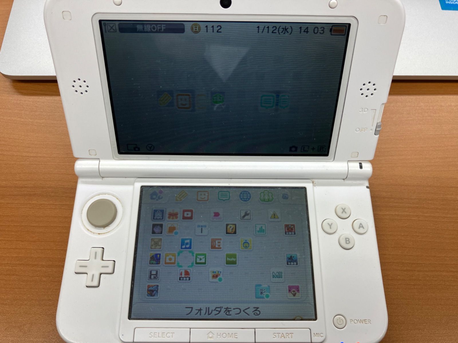 Nintendo3DS LL 本体 ホワイト ニンテンドー3DS LL 動作 済み
