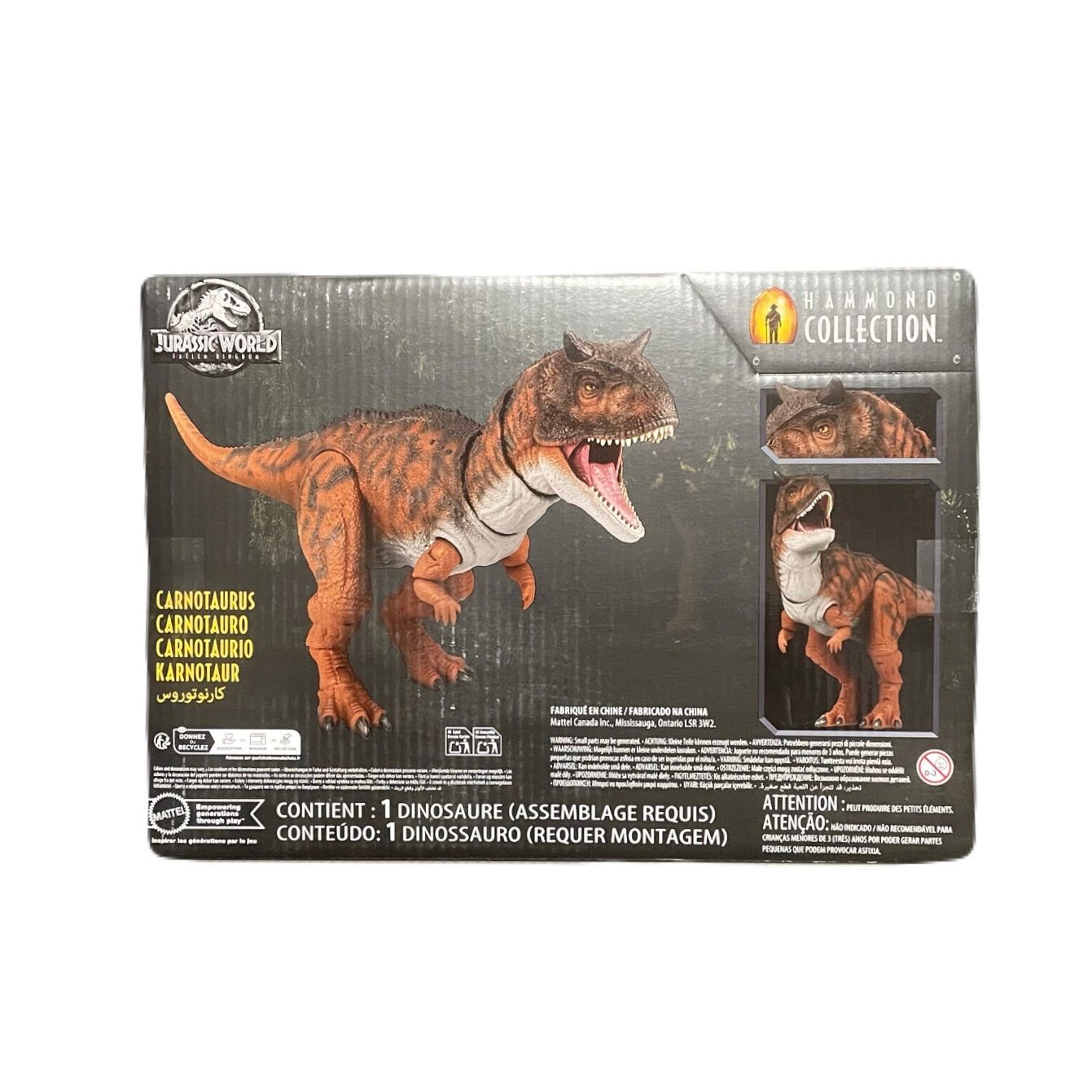 【新品2個セット】カルノタウルス ジュラシックワールド ハモンドコレクション Amazon.co.jp: マテル ジュラシックワールド(JURASSIC WORLD
