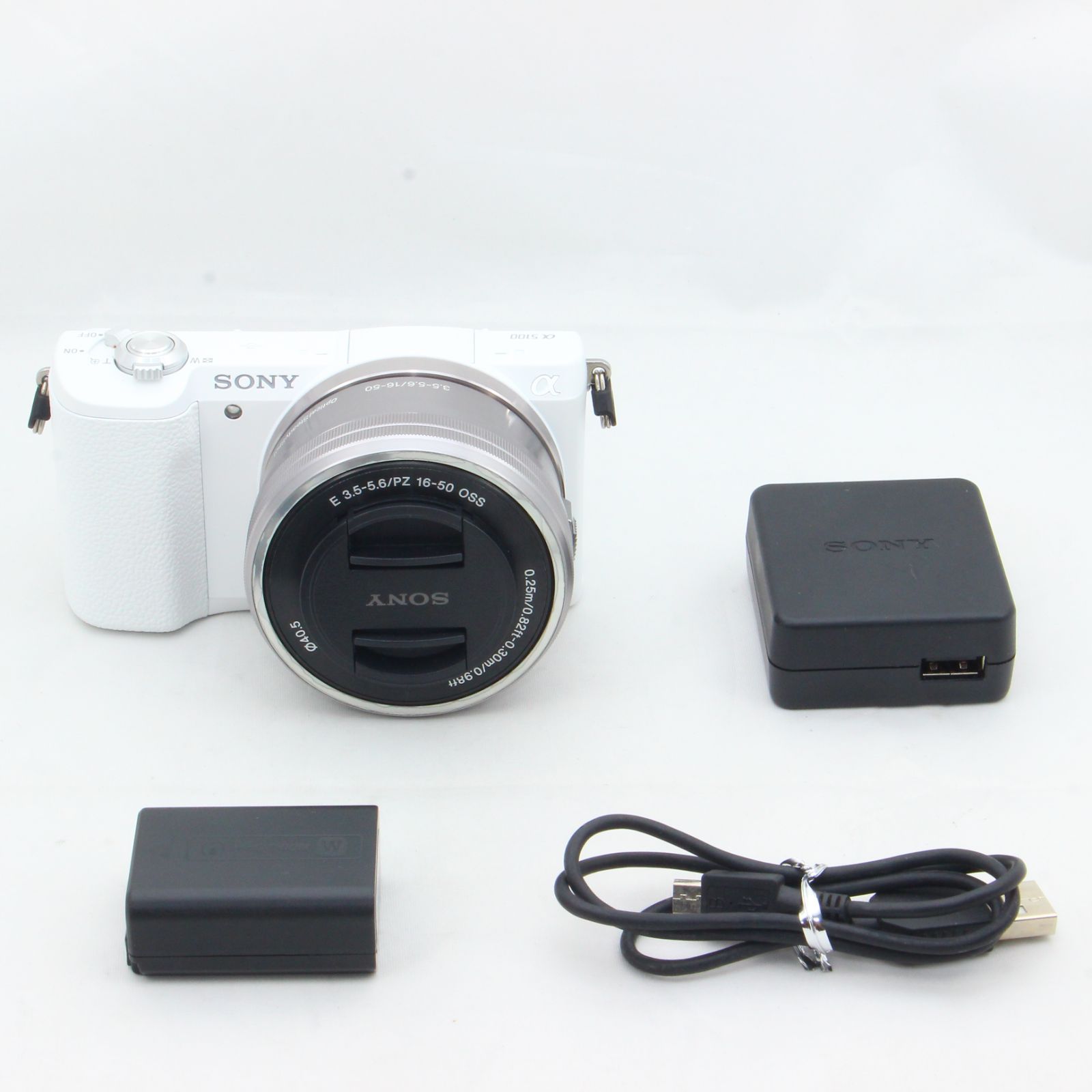 SONY α5100 カメラ デジカメ ILCE-5100L ホワイト-