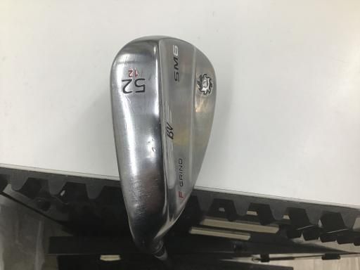 タイトリスト VOKEY SPIN MILLED SM6 ツアークロム 52° 12°F レフティ ウェッジ WG NS PRO MODUS3 TOUR120 フレックスS メンズ 男性用 左利き レフティ 左用 Dランク ゴルフクラブ