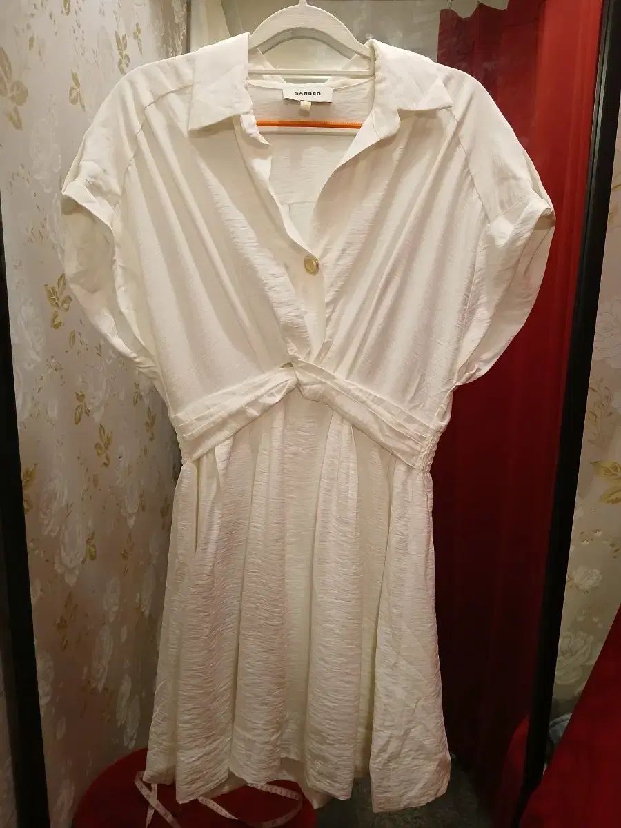 6|16 SANDRO ミニ ワンピース 1サイズ