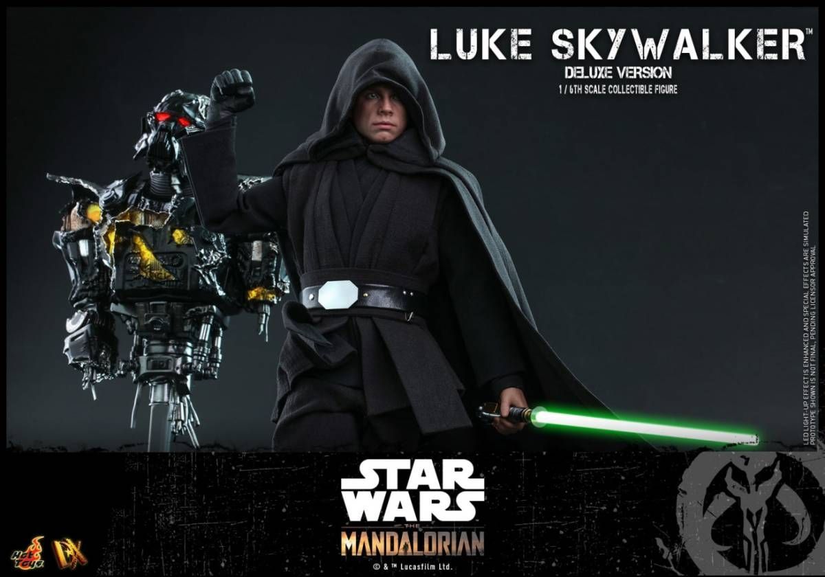 HOTTOYS ホットトイズ 1/6 DX23マンダロリアン ルーク・スカイウォーカー DX版 Star Wars Luke Skywalker -  メルカリ