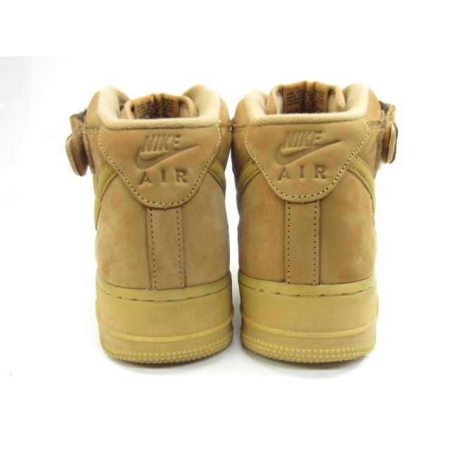 Nike★Nike Air Force 1 Mid '07 WB Flax★送料・関税込★ NIKE AIR FORCE 1 MID '07 WB FLAX/WHEAT-GUM LIGHT BROWN-BLACK