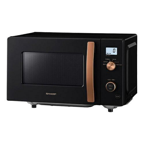 電子レンジ 単機能 17L フラット ヘルツフリー ブラック系 シャープ RE-TS174-B