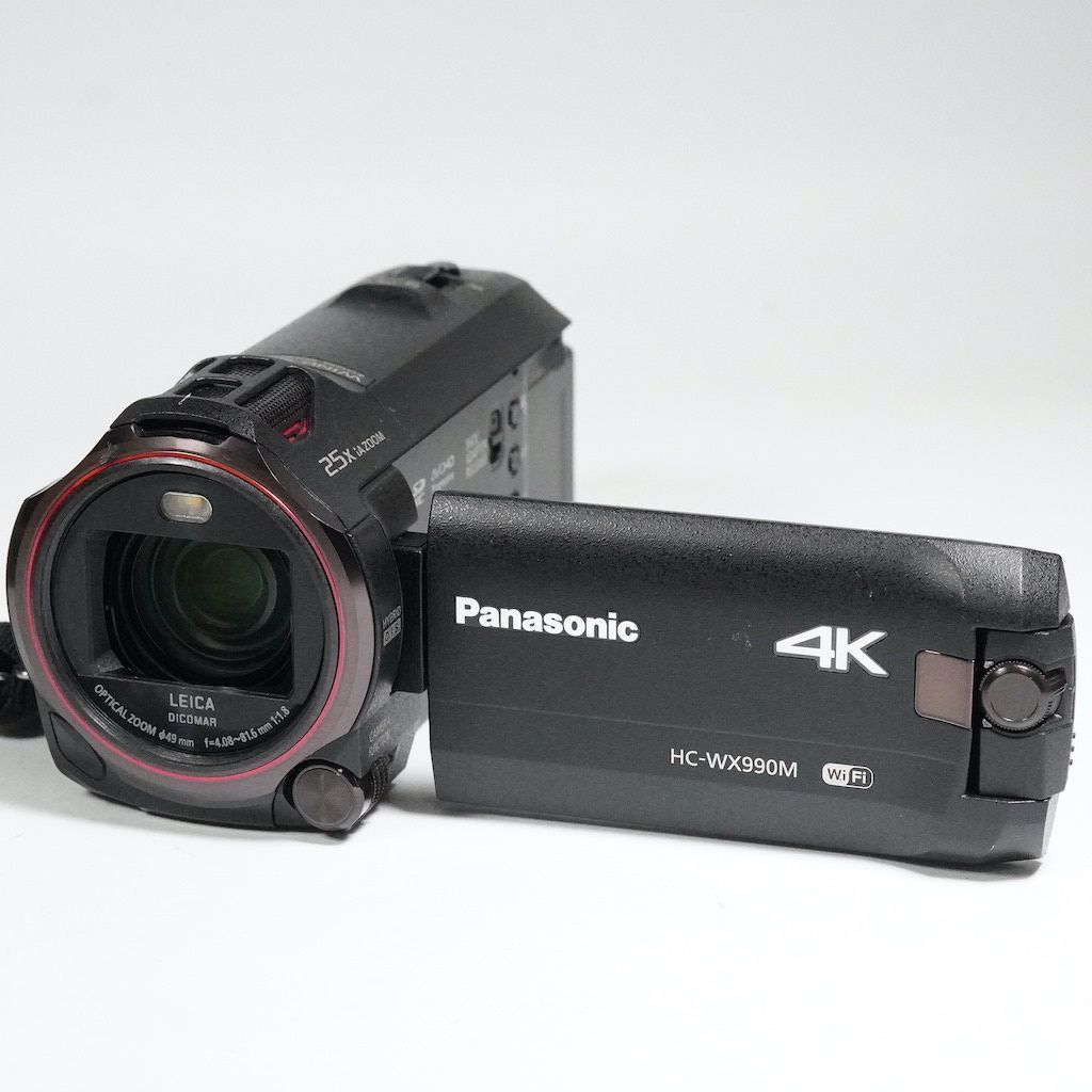 付属品、箱全て完備 Panasonic HC-WX990M-K 動作確認済 【公式通販】