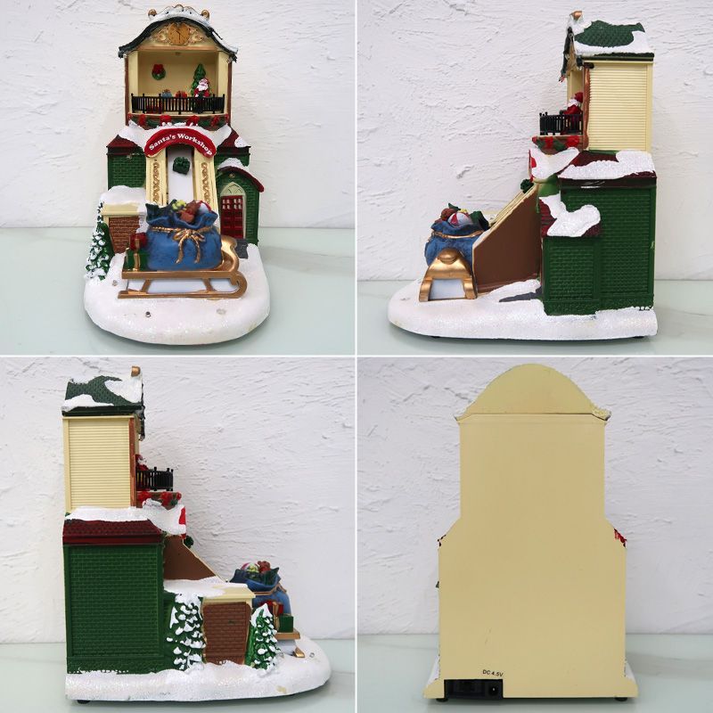 クリスマスビレッジ ライトハウス マーケット マルシェ ジオラマ 音楽