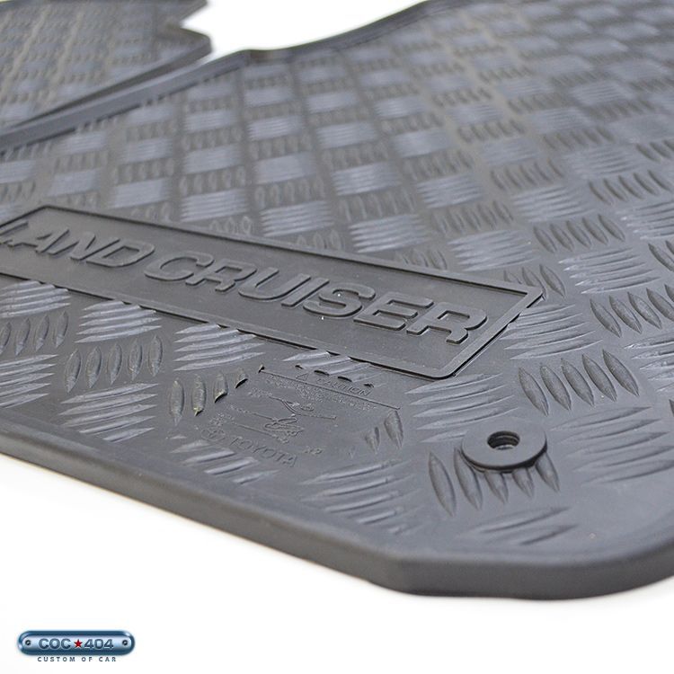 豪州 オーストラリア トヨタ 純正 100系 ランドクルーザー ランクル ラバー フロアマット ラバーマット