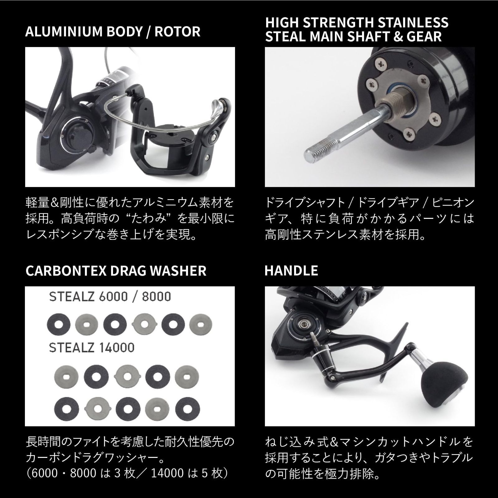 【中古極美品】テイルウォーク　ステルス１４０００　ＳＴＥＡＬＺ１４０００ TW-STEALS-Spool-
