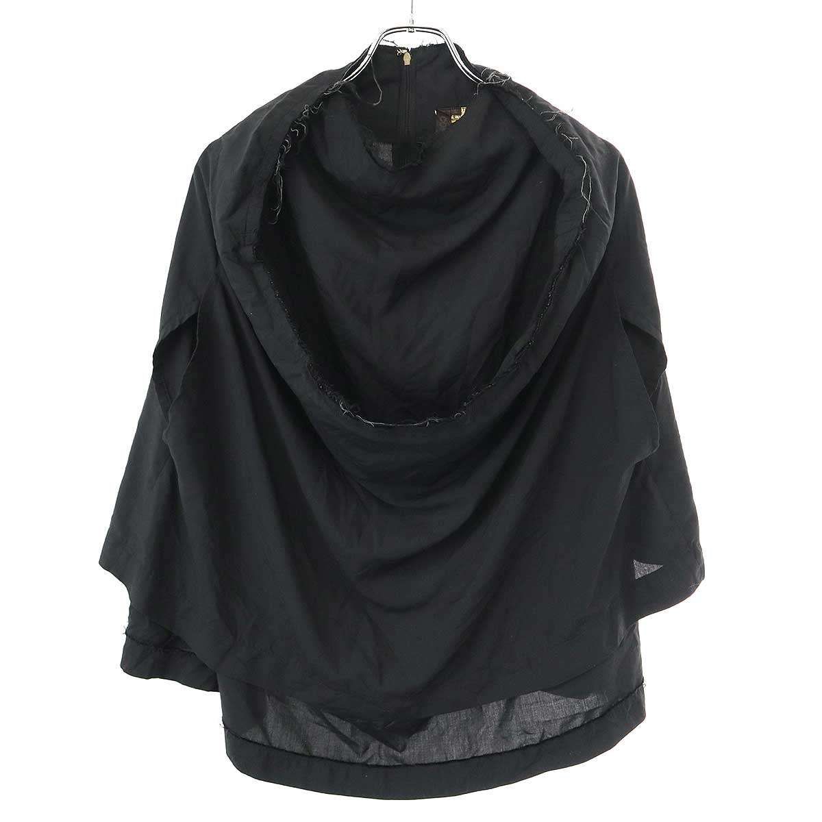 COMME des GARCONS コムデギャルソン 20SS ポリエステル縮絨変形シャツ 