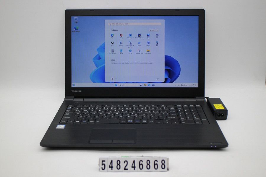 dynabook dynabook B65/DN Core i3 8130U 2.2GHz/8GB/256GB(SSD)/DVD/15.6W/FWXGA(1366x768)/Win11 【548246868】