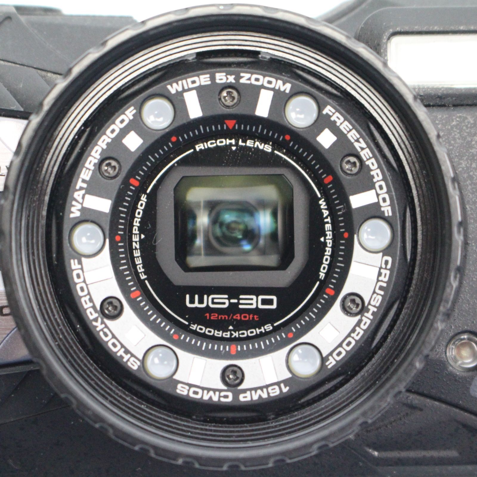 ショップ 131)【美品】RICOH リコー WG-60 防水コンパクトデジタル