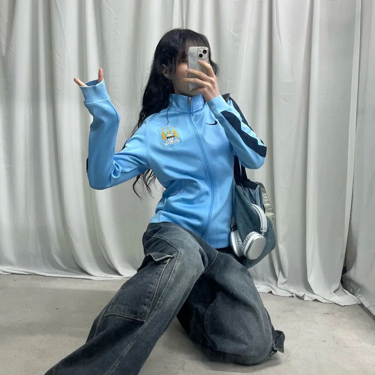NIKE ナイキ ライトブルー マンシティ ジャージ