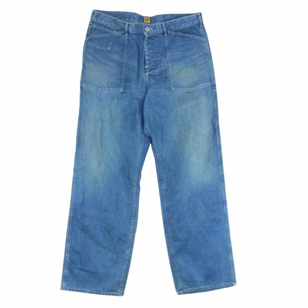 HUMAN MADE ヒューマンメイド HM25PT012 HEART BAGGY DENIM PANTS 