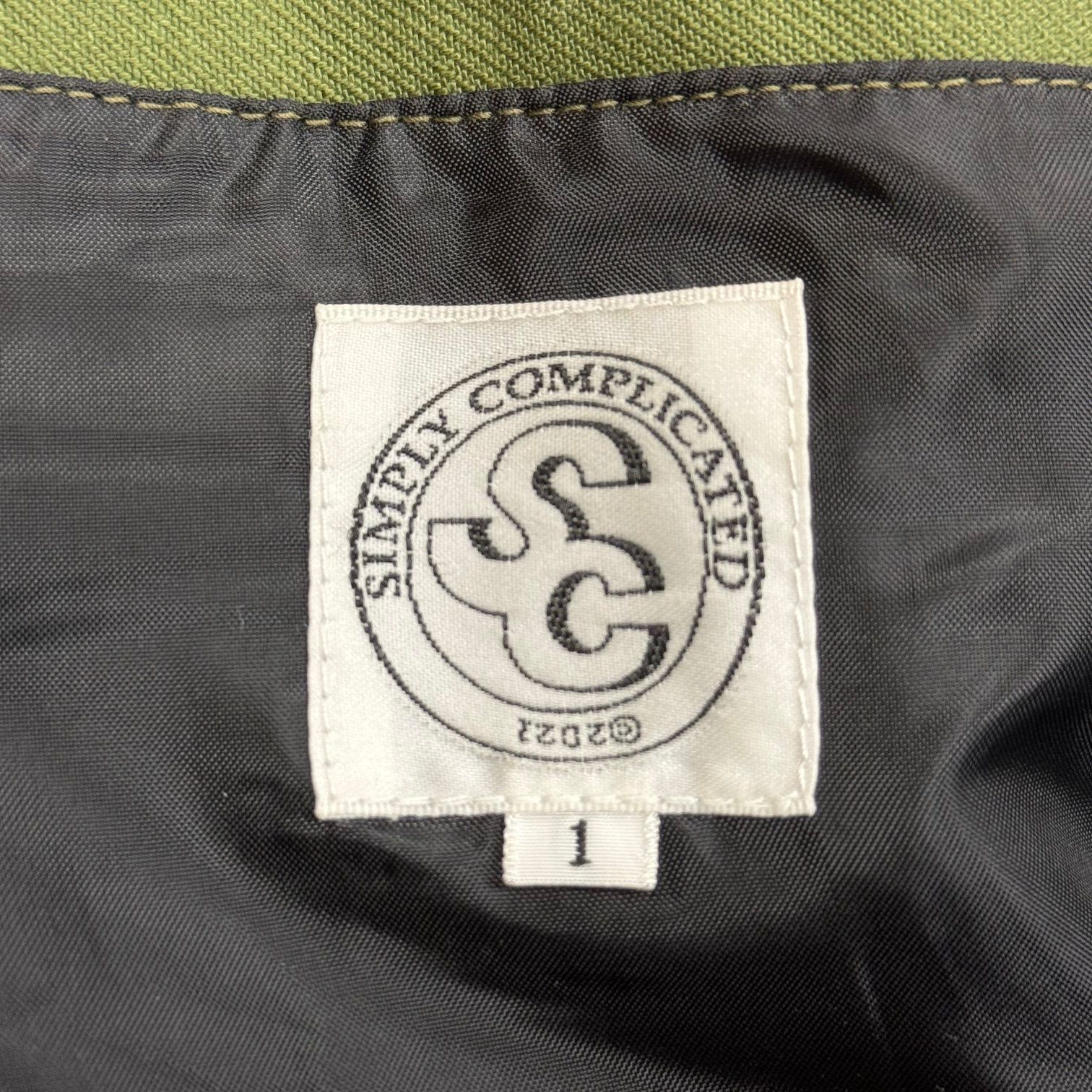 参考上代35200円 SIMPLYCOMPLICATED 247 WORK JACKET ワークジャケット