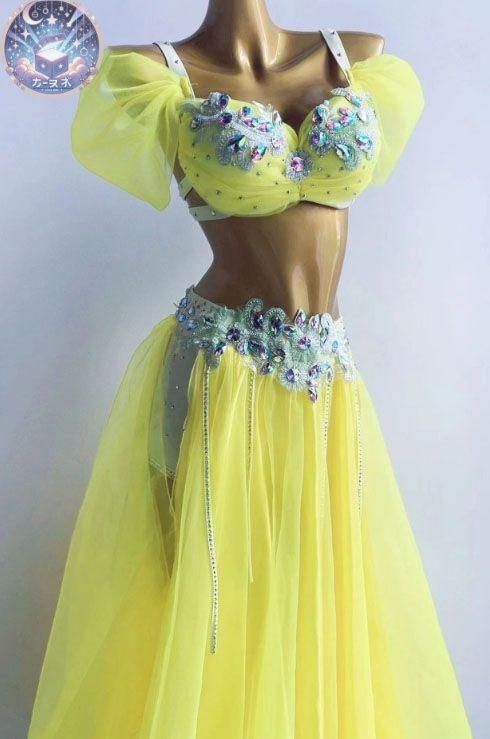 ♥ セール ベリーダンス衣装 体型カバー ブラスカート 2色 オーダーメイド