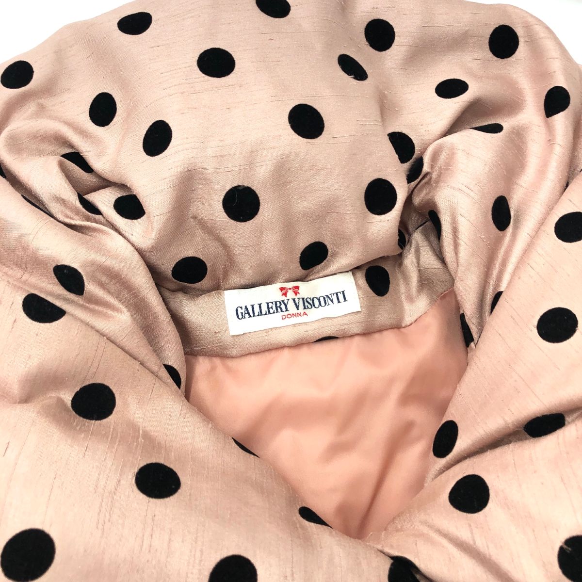GALLERY VISCONTI ギャラリービスコンティ フロッキー/ドット ダウン