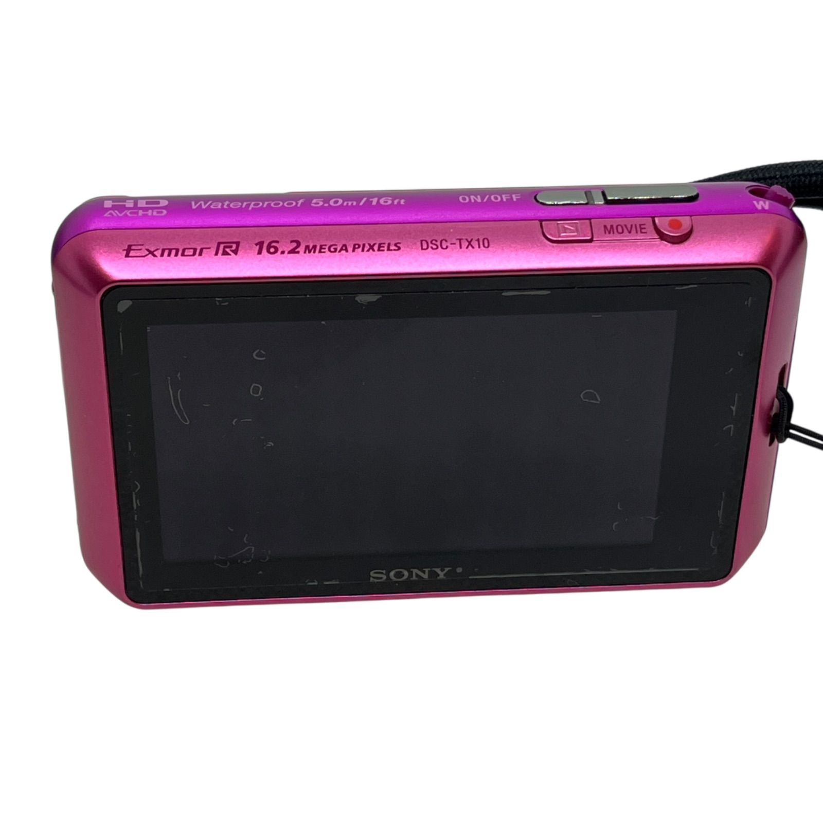 管34383】動作未確認☆SONY ソニー Cyber-shot DSC-TX10 防水デジカメ