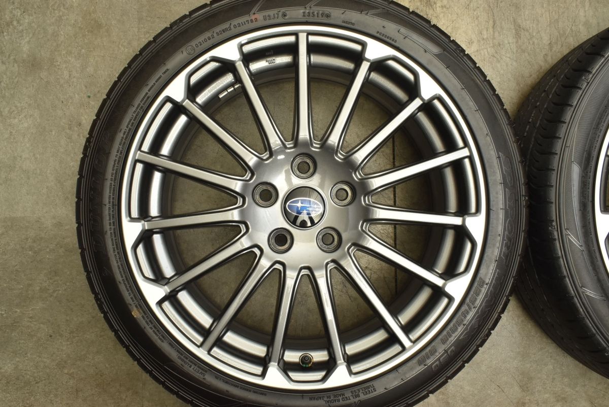 人気ホイール】スバル レヴォーグ STI 純正 18in 7.5J +55