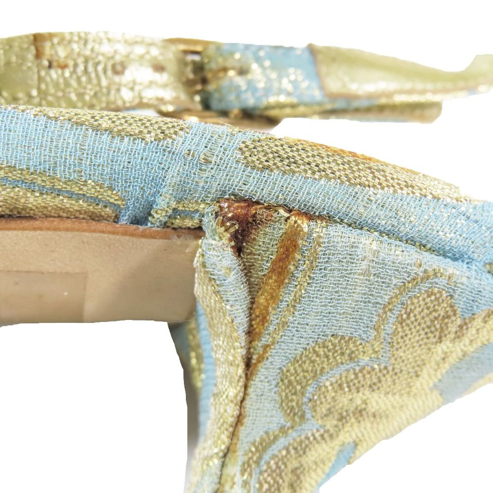 新品同様 DOLCE&GABBANA ドルチェアンドガッバーナ スリングバック 総  