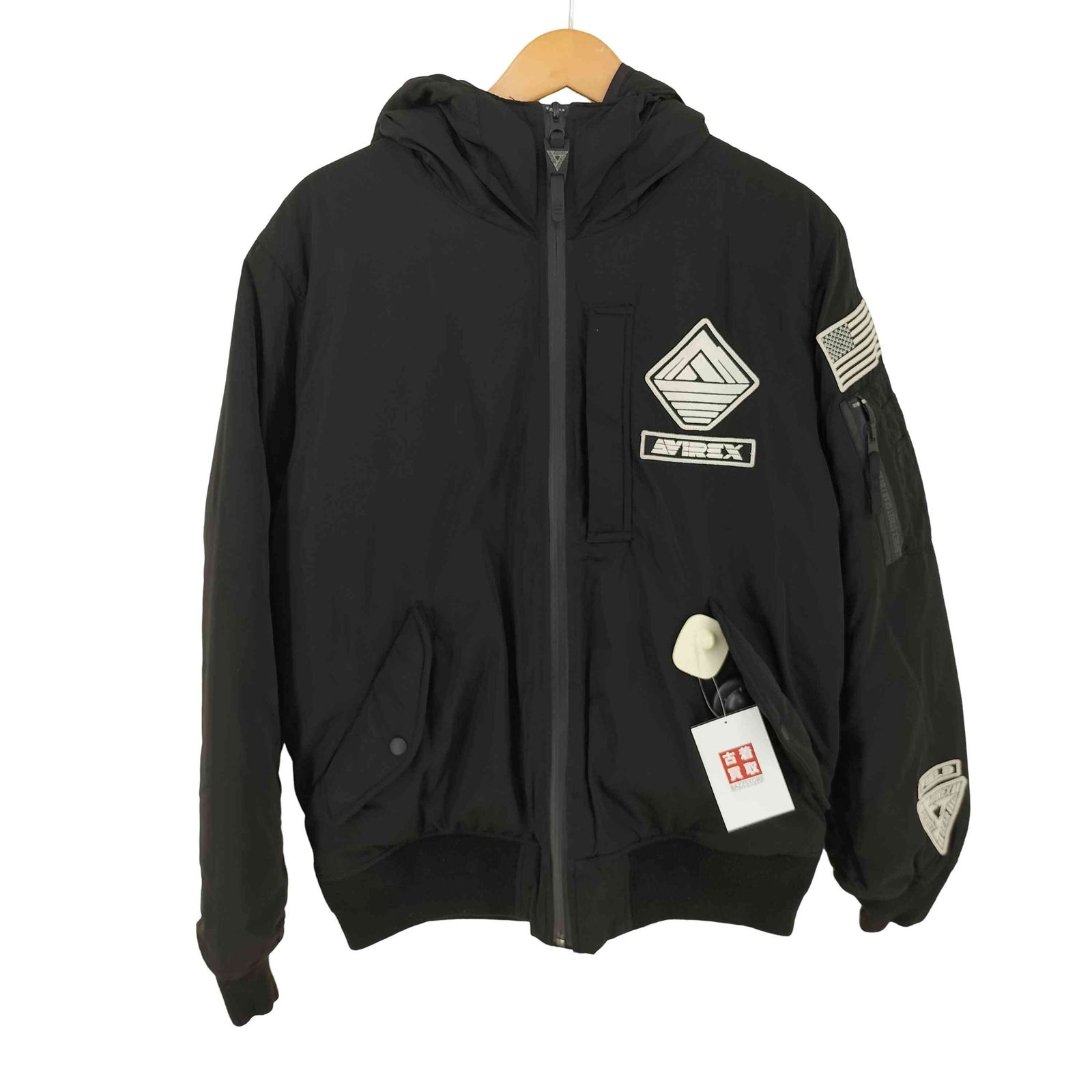 早い者勝ち☆】AVIREX MA-1 WARM LINED HOODIE