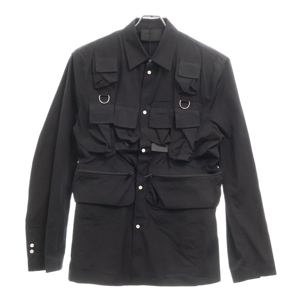PRADA (プラダ) 24SS Multi Pocket Shirt Jacket マルチポケット 長袖 
