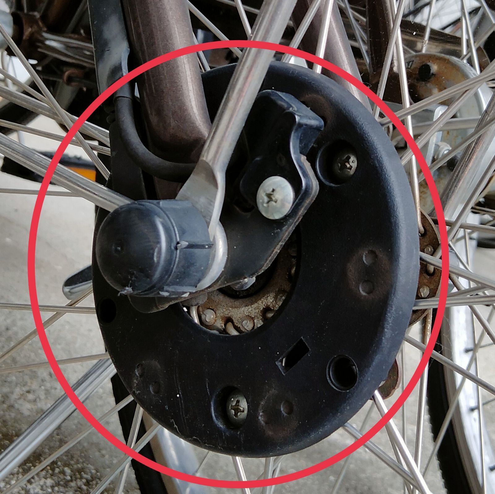 パナソニック純正 電動アシスト自転車 ホイールマグネット 磁石
