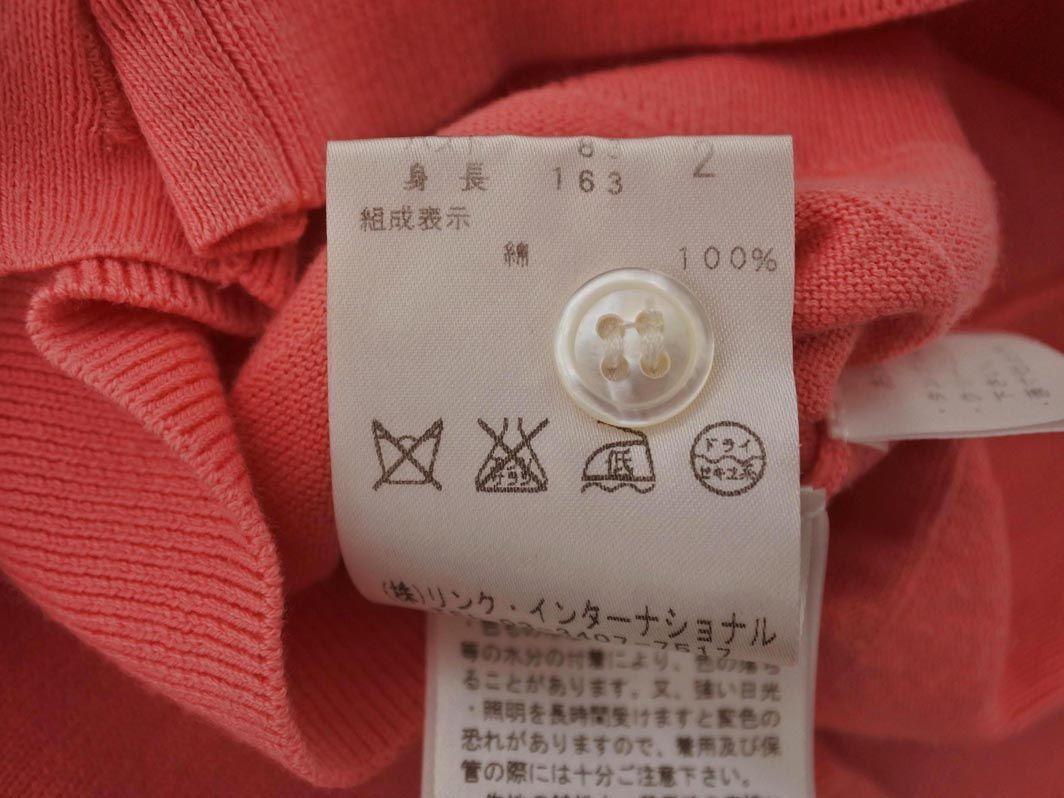 theory セオリー カーディガン size2/ピンク □◇ レディース