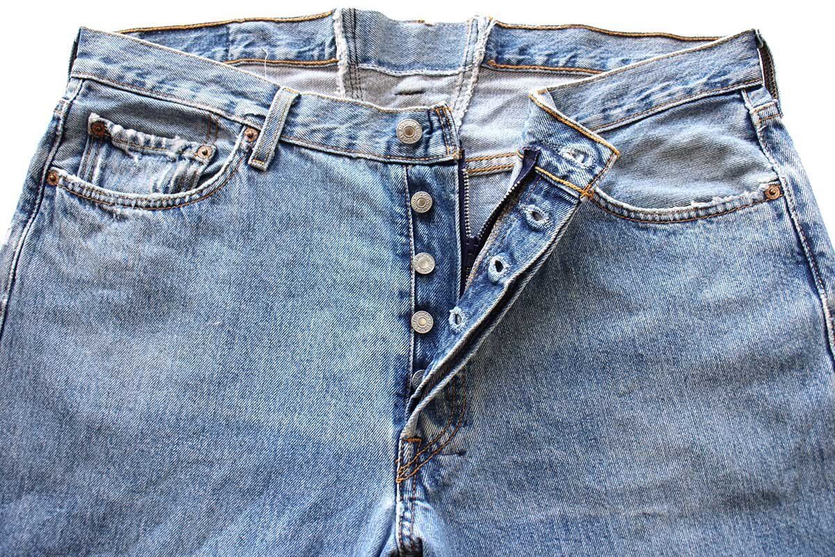 W30　リーバイス501 00s カナダ製 Levi'sリーバイス 501 デニムパンツ ヒゲ w36☆78