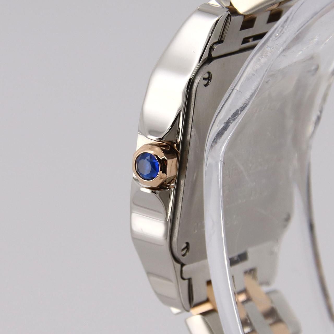 カルティエ サントスドゥモワゼルSM PGコンビ W25074Y9 SSxPG クォーツ  