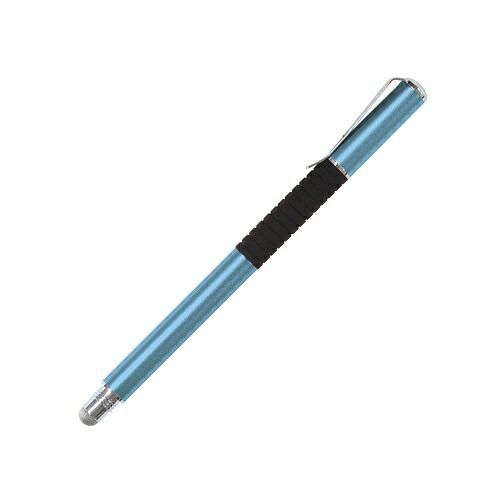 まとめ エムプラン タッチペン 2in1 タッチペン サックス 024051-21 ×15セット