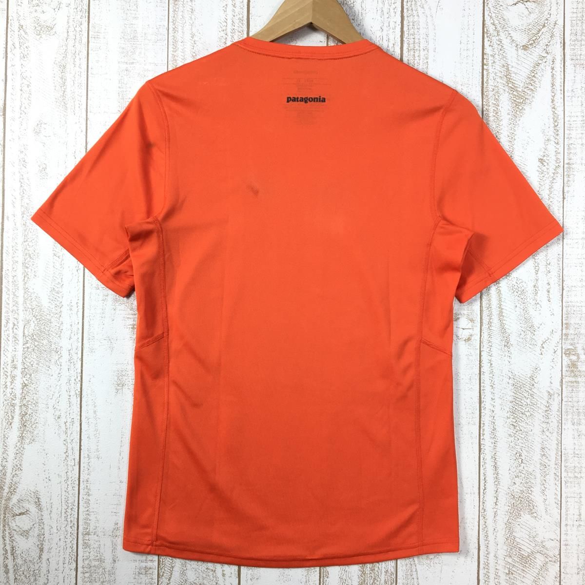 MENs XS パタゴニア ショートスリーブ フォアランナー シャツ Short Sleeve Fore Runner Shirt 生産終了モデル  入手困難 PATAGONIA 23658 オレンジ系 - メルカリ